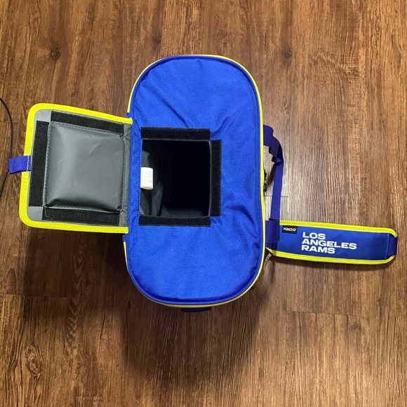 Los Angeles Rams NFL 28 Can Tailgate Tote cooler Insulated Bag NWT - Picture 6 of 10